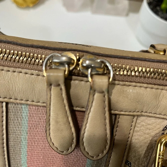 MCM Top-Zip Visetos 2-Way Bag - Picture 7 of 16